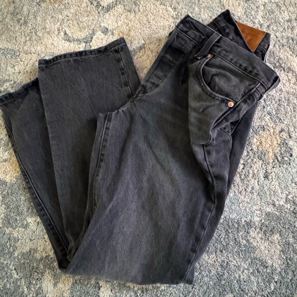 Levi's 501 Dark Gray Denim